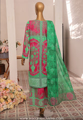HZ Luxe Premium Digital Printed Lawn Collection'25 D-07